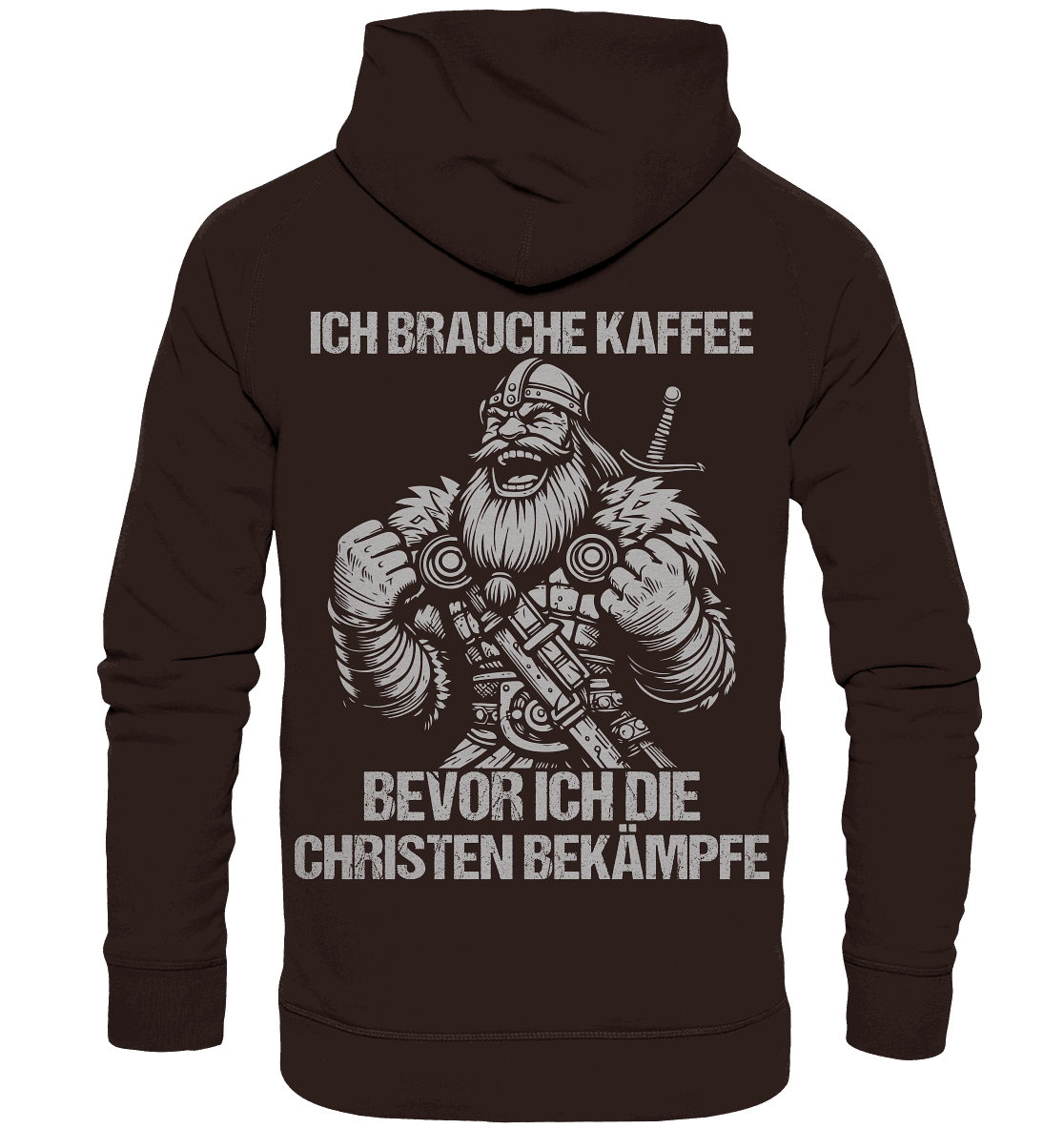 Ich brauche Kaffee  - Basic Unisex Hoodie