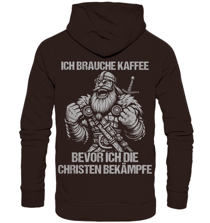 Ich brauche Kaffee  - Basic Unisex Hoodie
