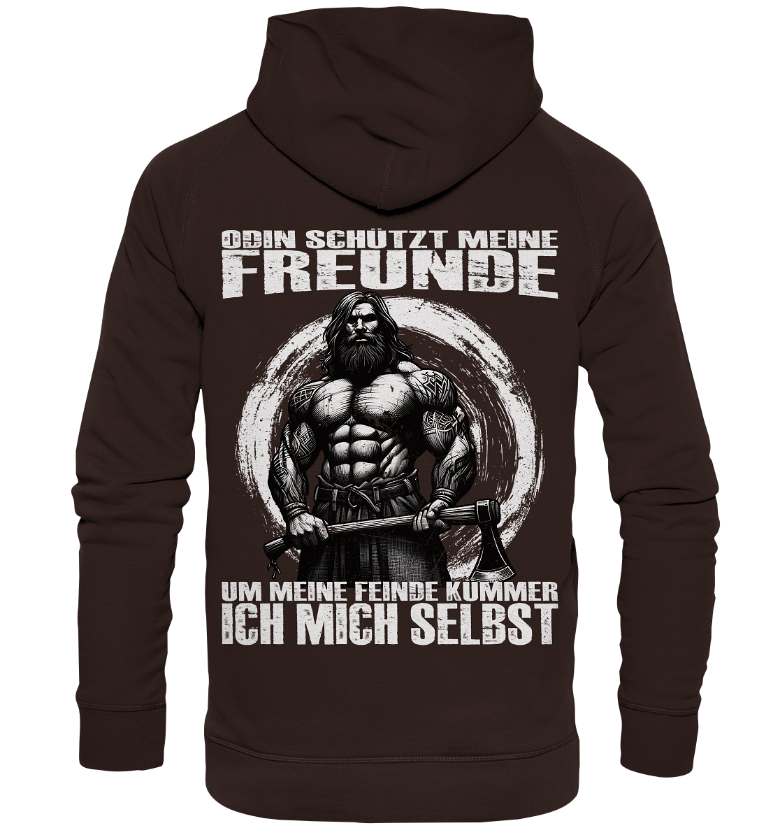 Odin schütze meine Freunde - Unisex Hoodie