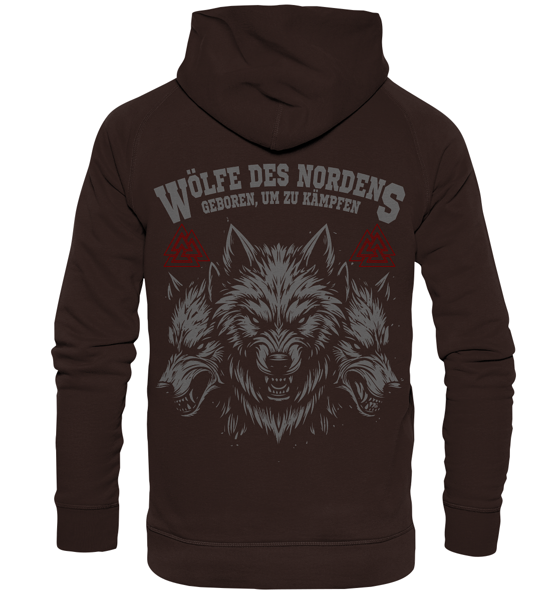 Wölfe des Nordens -  Unisex Hoodie & Beidseitiger Druck