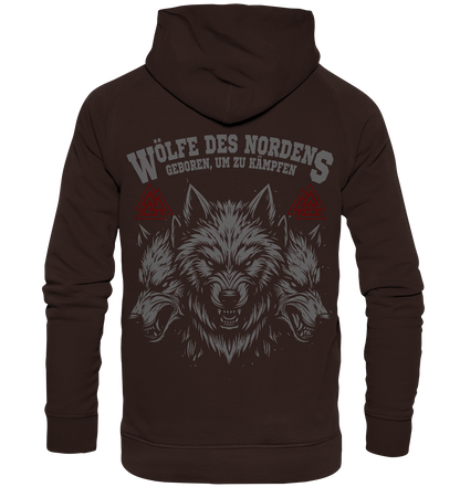 Wölfe des Nordens -  Unisex Hoodie & Beidseitiger Druck