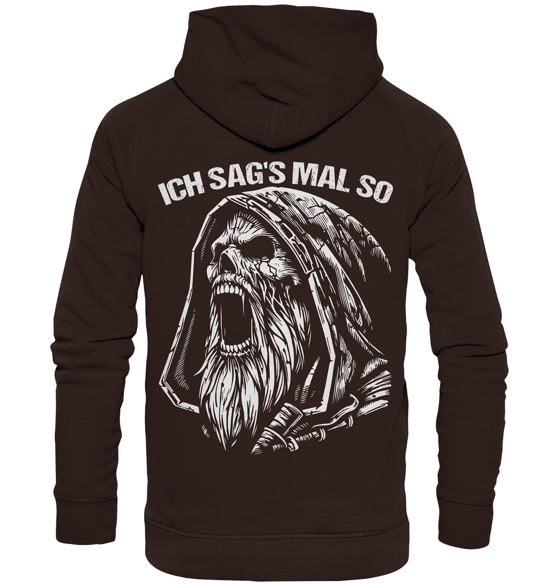 Ich sag's mal so" - Dein Statement Hoodie mit Schädel-Motiv 💀