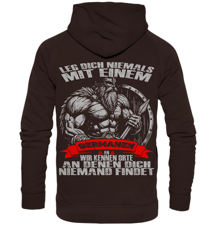 Leg dich mit einen Germanen an  - Unisex Hoodie