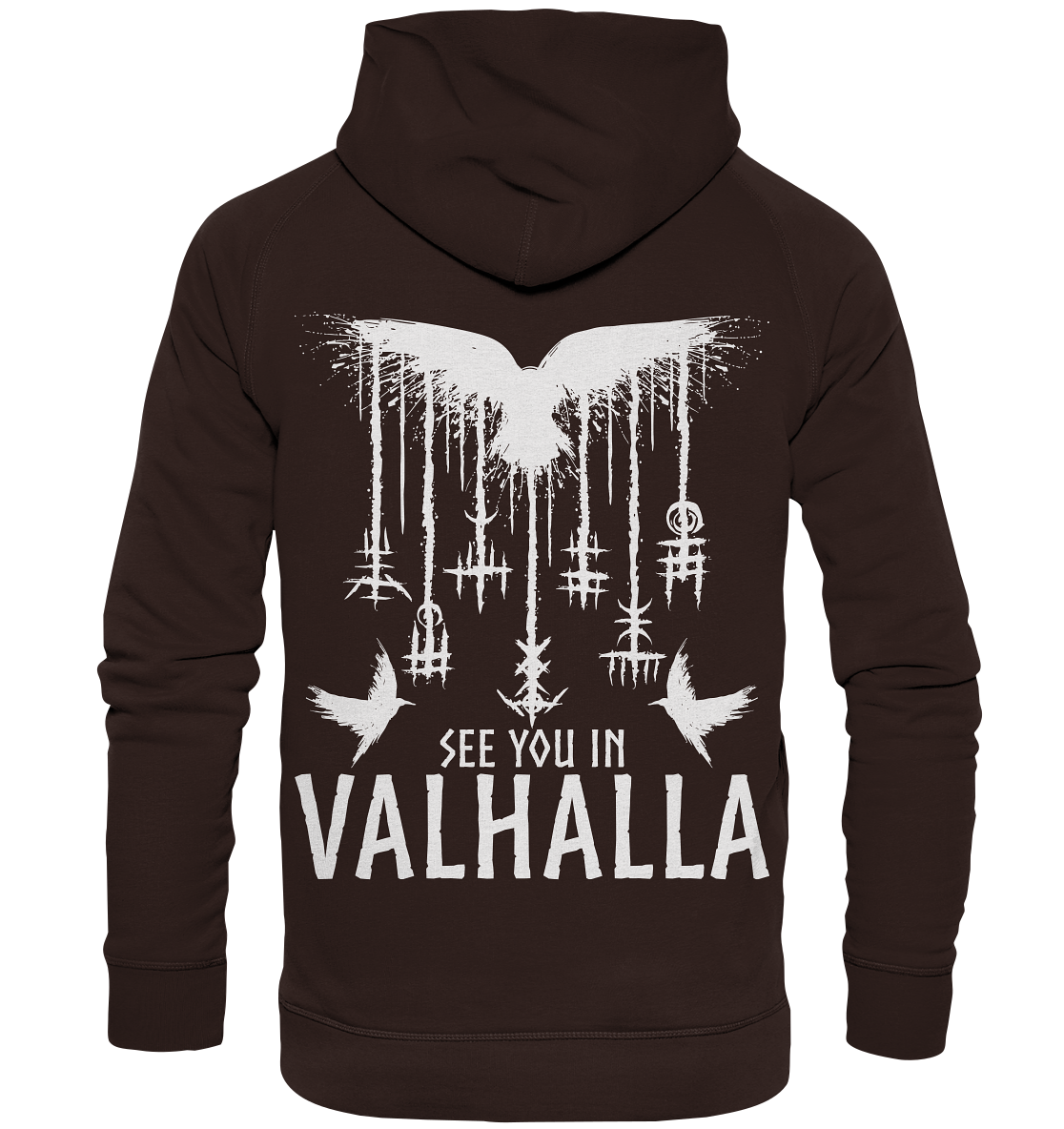 See you in Valhalla Raben - Basic Unisex Hoodie