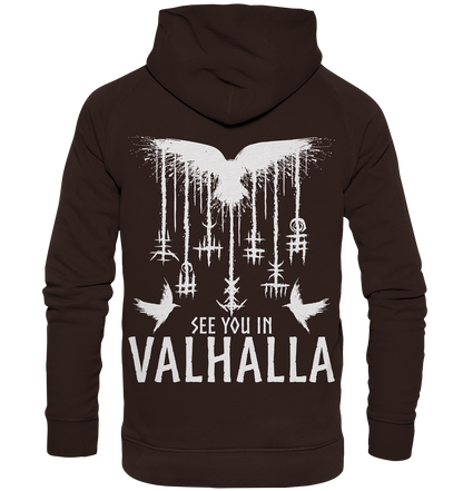 See you in Valhalla Raben - Basic Unisex Hoodie