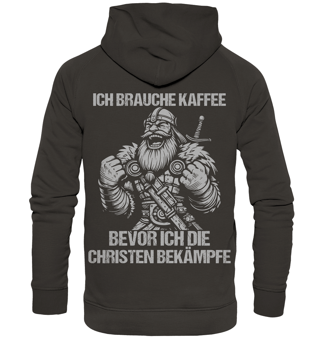 Ich brauche Kaffee  - Basic Unisex Hoodie