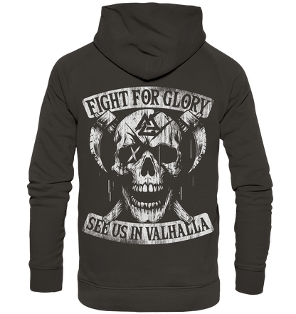 See You in Valhalla - Fight for Glory - Wikinger Hoodie Männer
