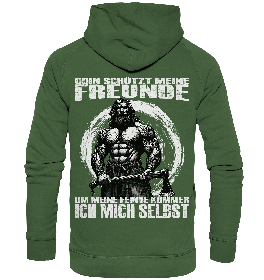 Odin schütze meine Freunde - Unisex Hoodie