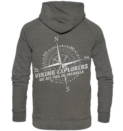 VIKING EXPLORERS - Unisex Hoodie (Beidseitiger Druck)