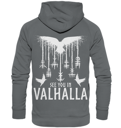See you in Valhalla Raben - Basic Unisex Hoodie