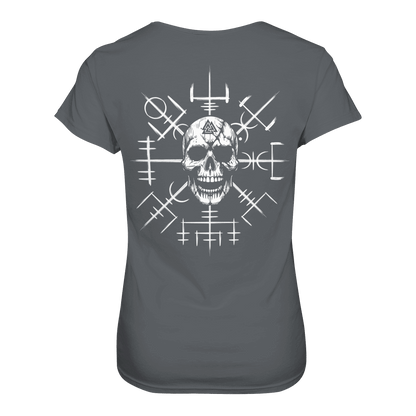 Viking Compass Skull - Ladies Premium Shirt