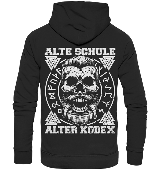 Alte Schule, alter Kodex - Organic Basic Hoodie