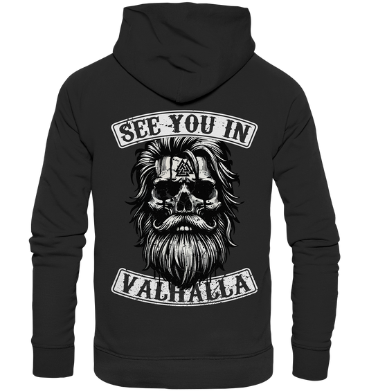 See You IN Valhalla - Organic Basic Hoodie