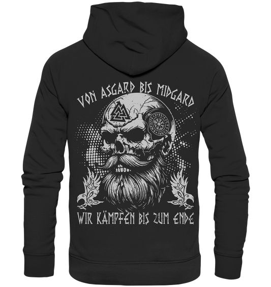 Von Asgard bis Midgard - Organic Basic Hoodie