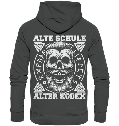 Alte Schule, alter Kodex - Organic Basic Hoodie