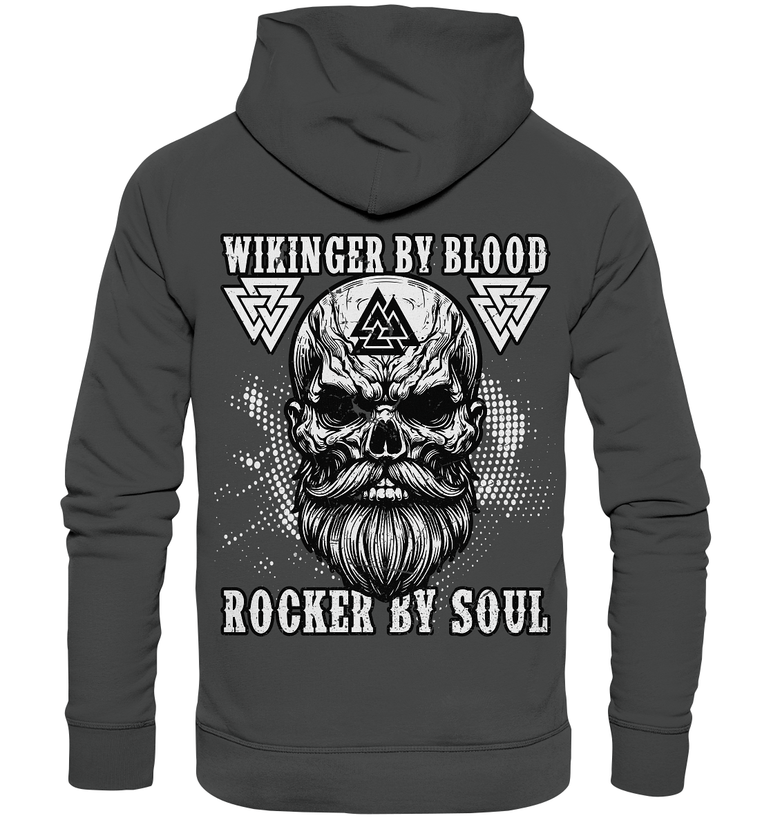 Wikinger by Blood - Organic Basic Hoodie