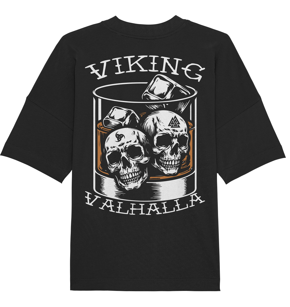 Viking Valhalla  - Organic Oversize Shirt (Beidseitiger Druck)