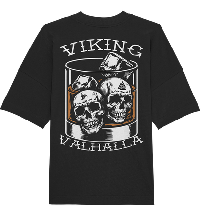 Viking Valhalla  - Organic Oversize Shirt (Beidseitiger Druck)