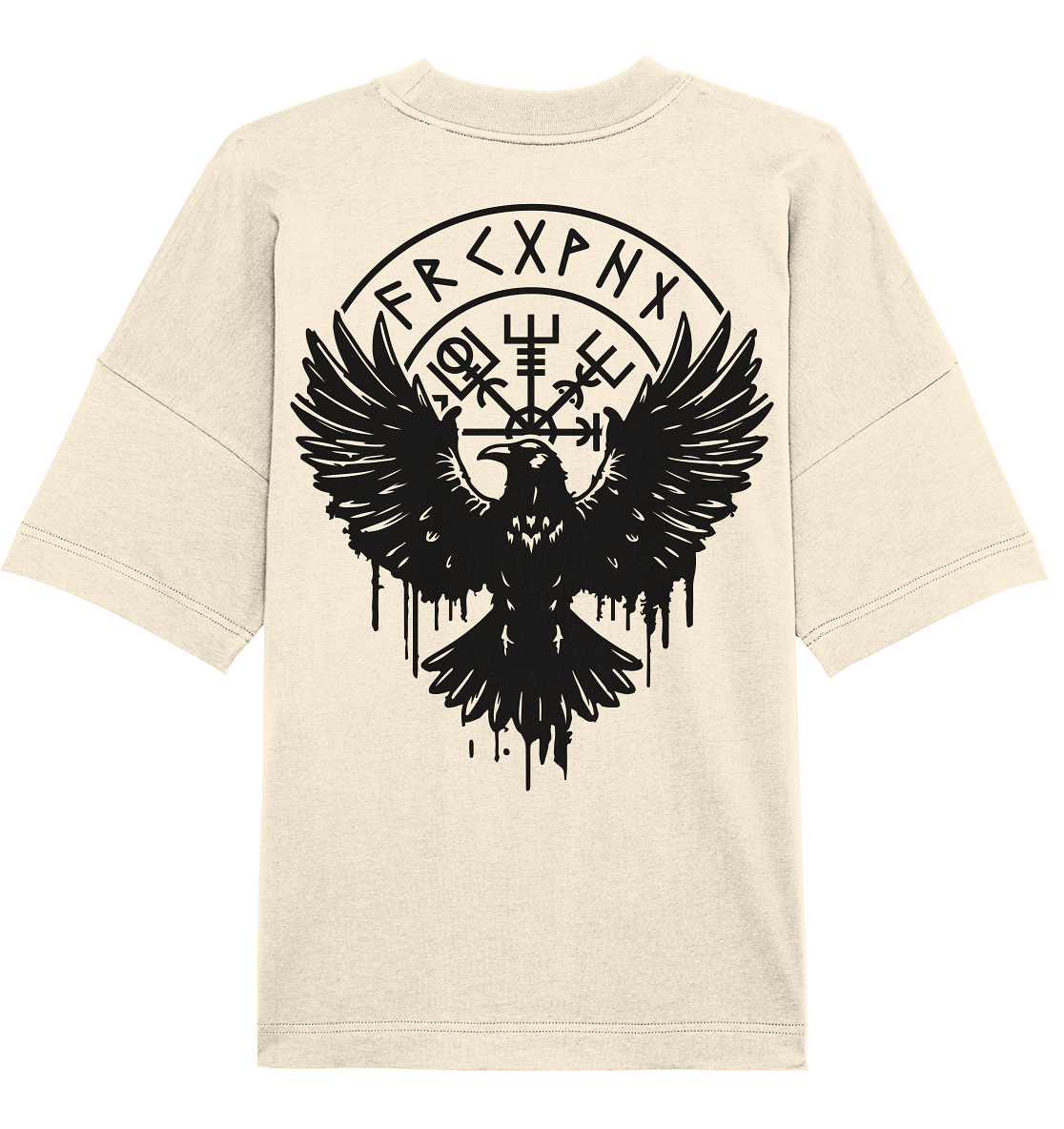 Vegvisir Rabe  - Organic Oversize Shirt