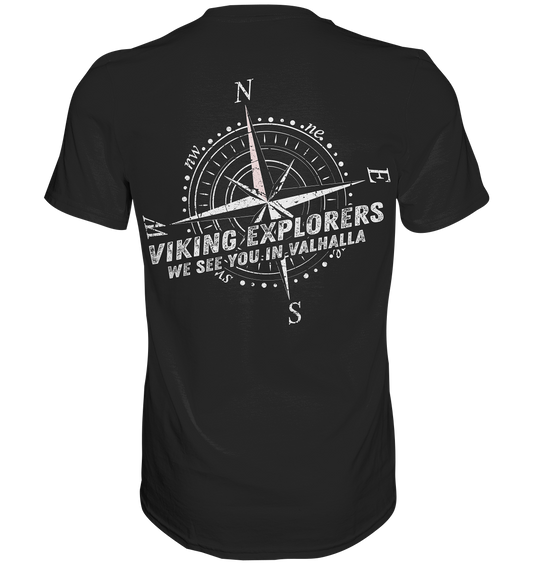 VIKING EXPLORERS - Herren Shirt (Beidseitiger Druck)