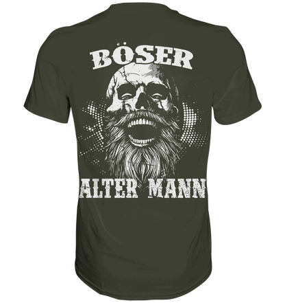 Böser alter Mann - Wikinger T-Shirt Männer Rentner Premium