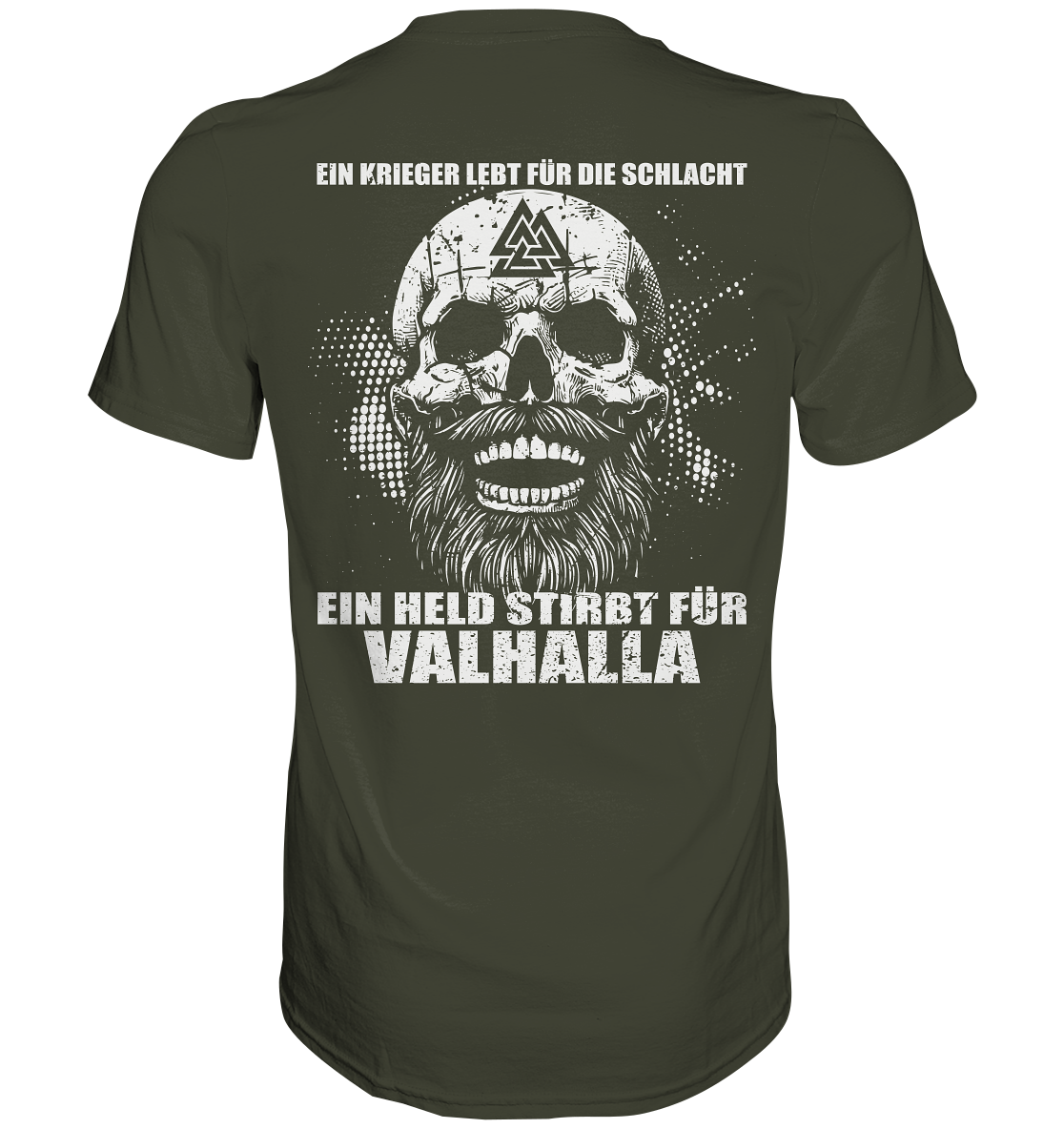 ein Held stirbt für Valhalla - Premium Shirt