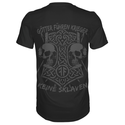 GÖTTER FÜHREN KRIEGER - Wikinger T-Shirt Männer Odin Premium