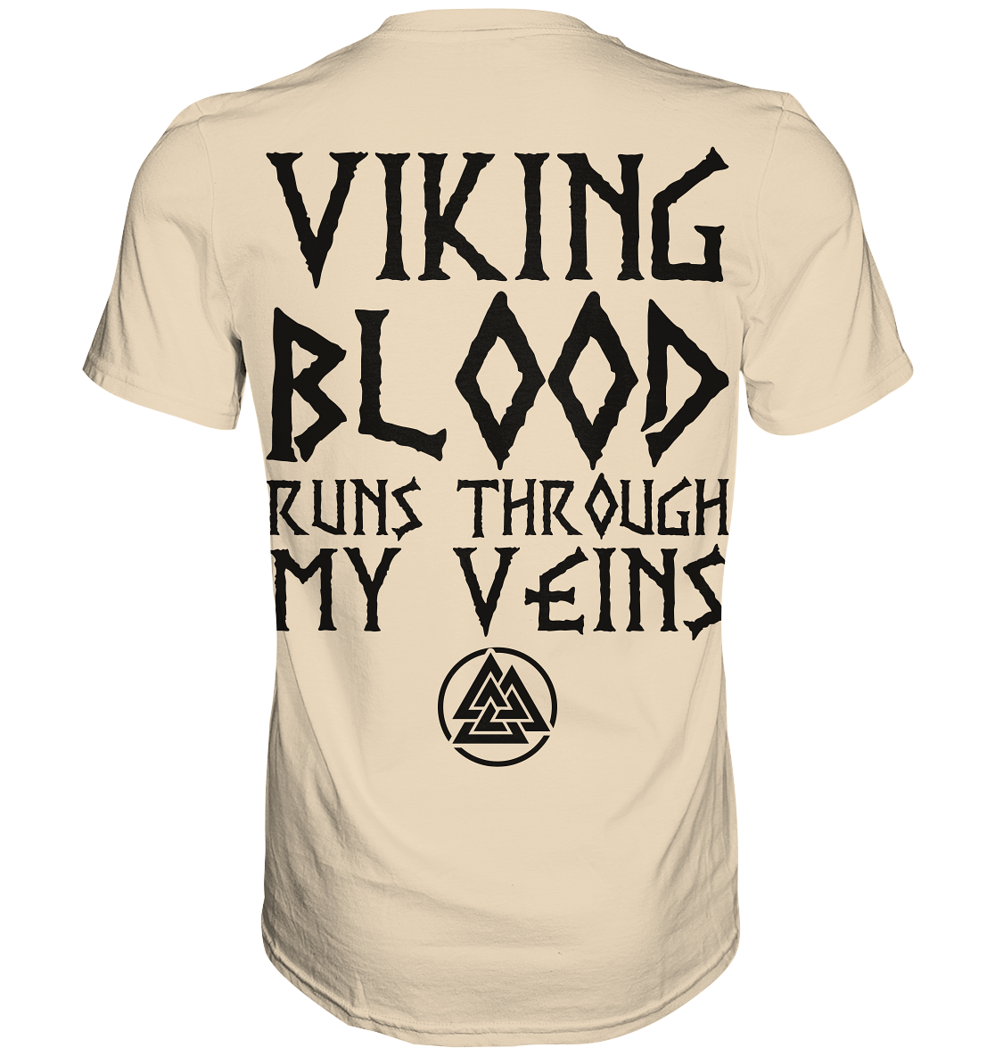 Wikingerblut fließt durch meine Adern - Wikinger T-Shirt Männer Premium