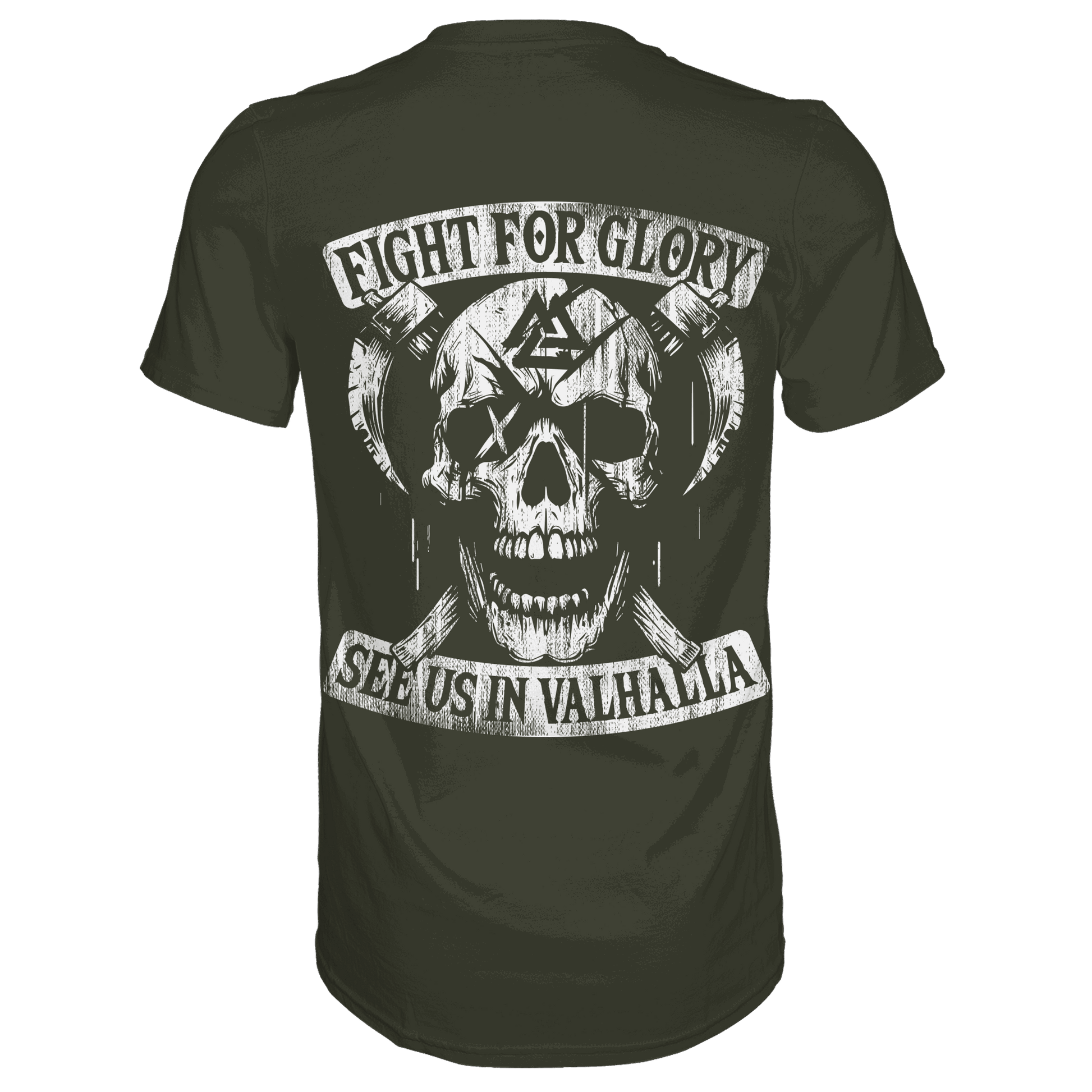 See You in Valhalla - Fight for Glory - Wikinger T-Shirt Männer Premium