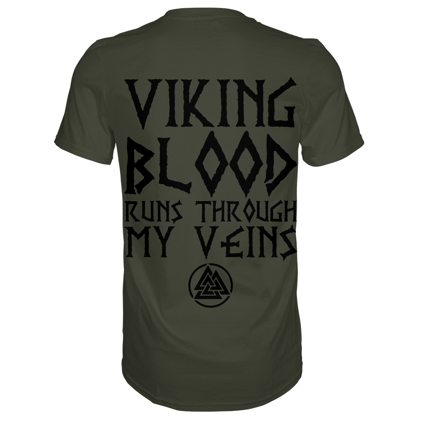 Wikingerblut fließt durch meine Adern - Wikinger T-Shirt Männer Premium