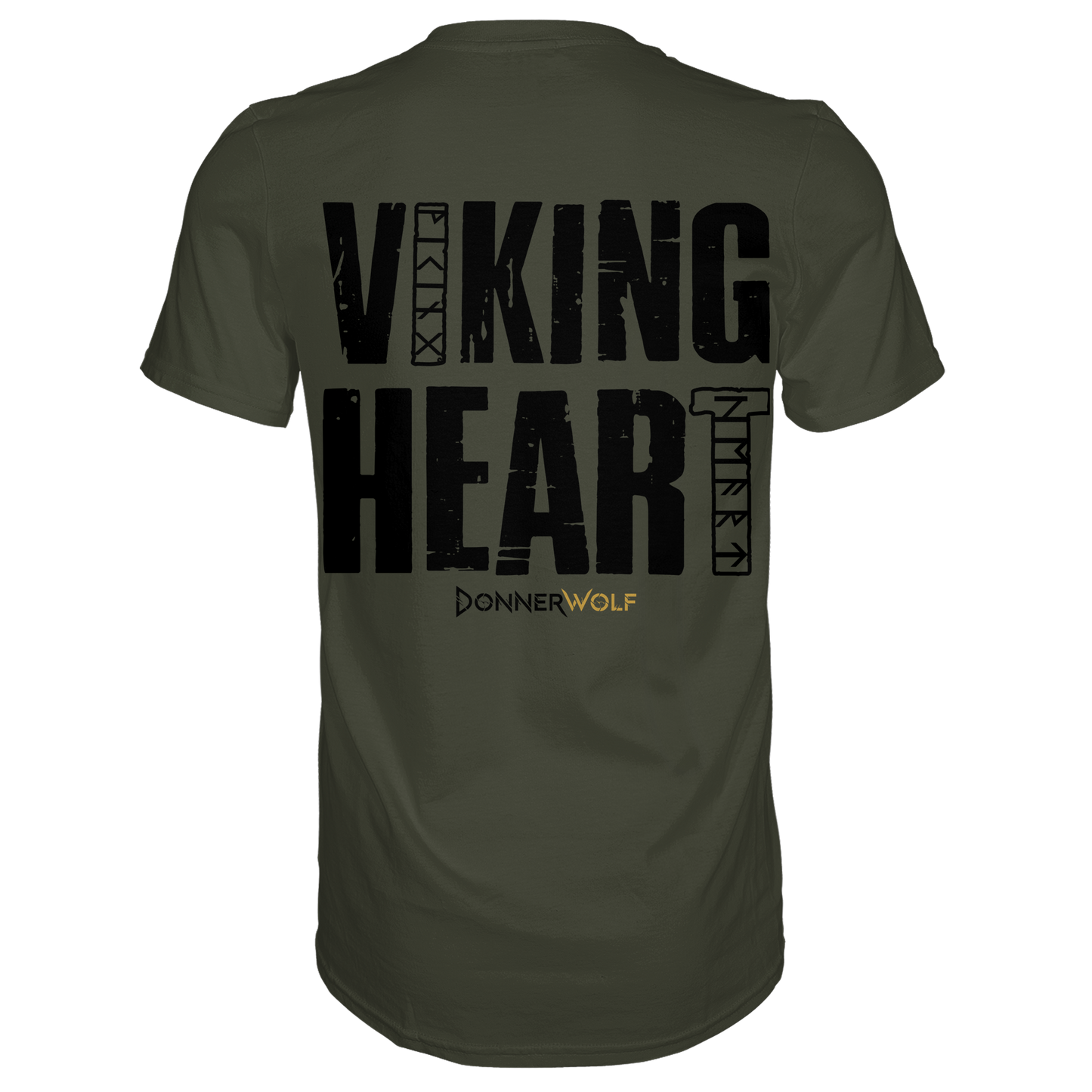 Viking Heart - Wikinger T-Shirt Männer Premium
