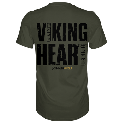 Viking Heart - Wikinger T-Shirt Männer Premium