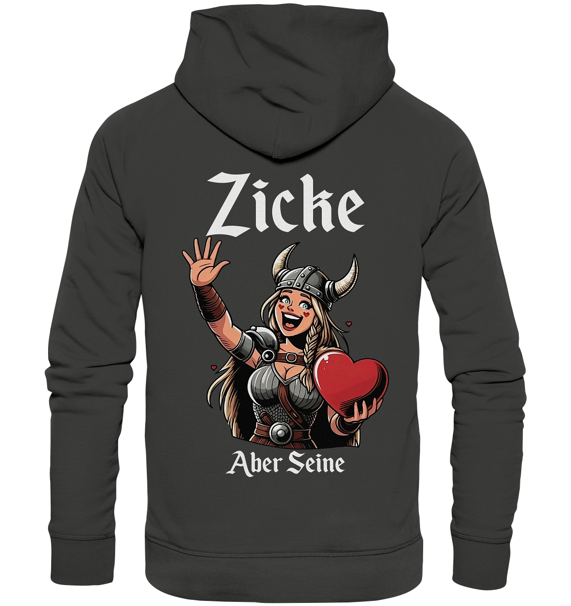 Zicke aber seine - Premium Unisex Hoodie