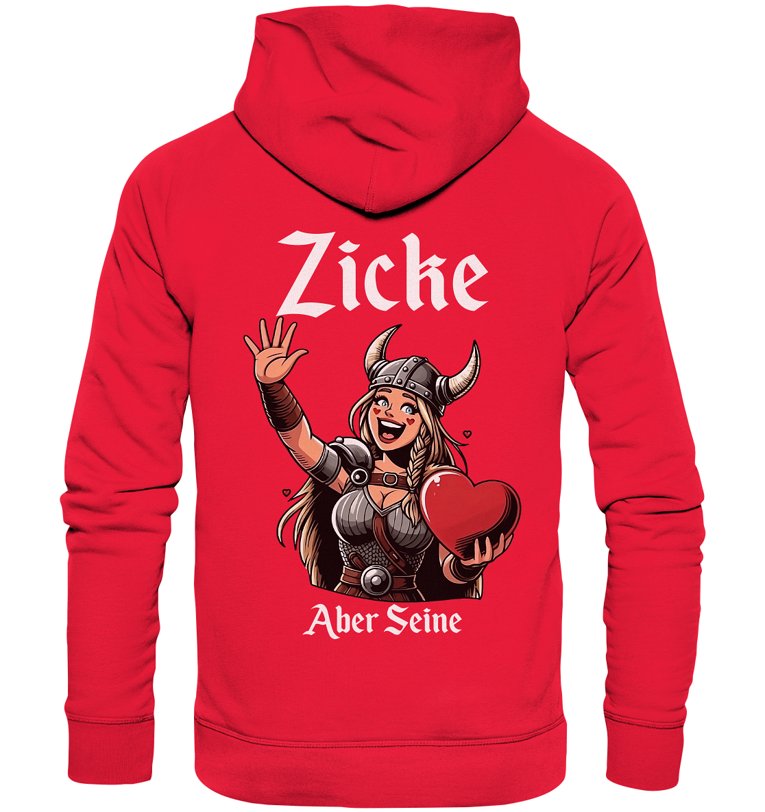 Zicke aber seine - Premium Unisex Hoodie