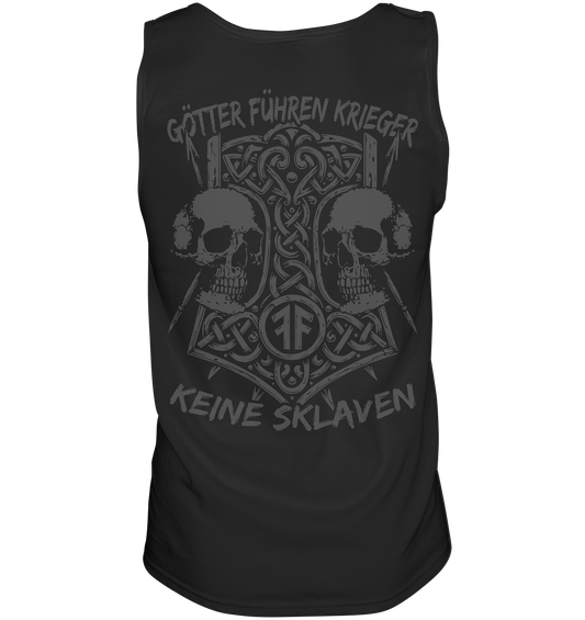 GÖTTER FÜHREN KRIEGER - Wikinger Tank-Top Männer Odin