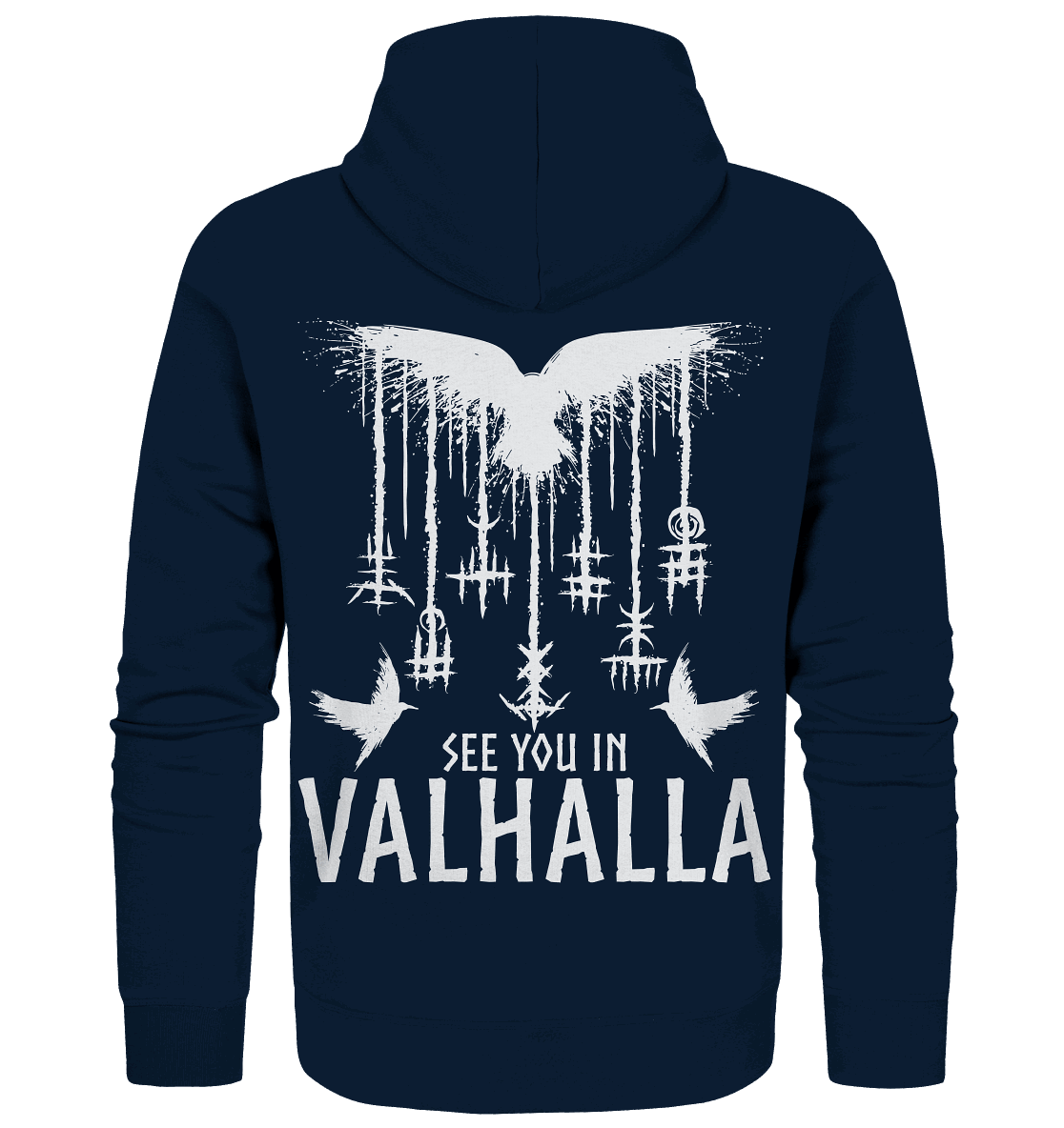 See you in Valhalla Raben - Zipper