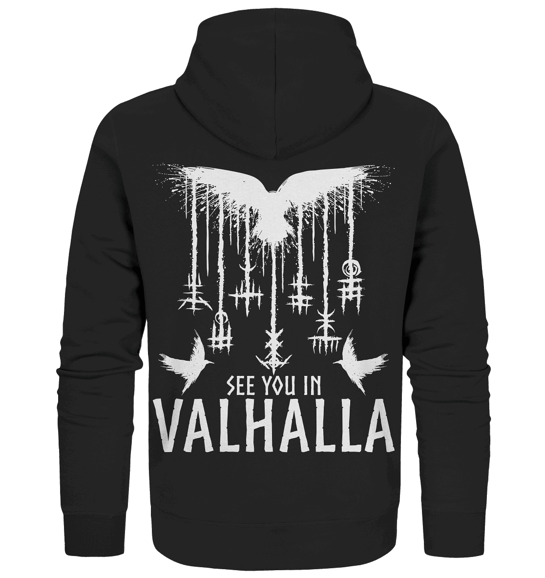 See you in Valhalla Raben - Zipper