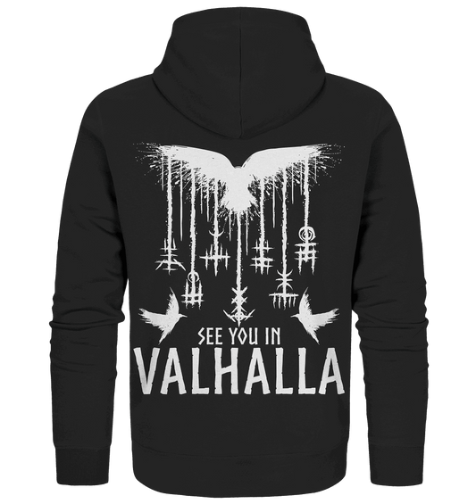 See you in Valhalla Raben - Zipper