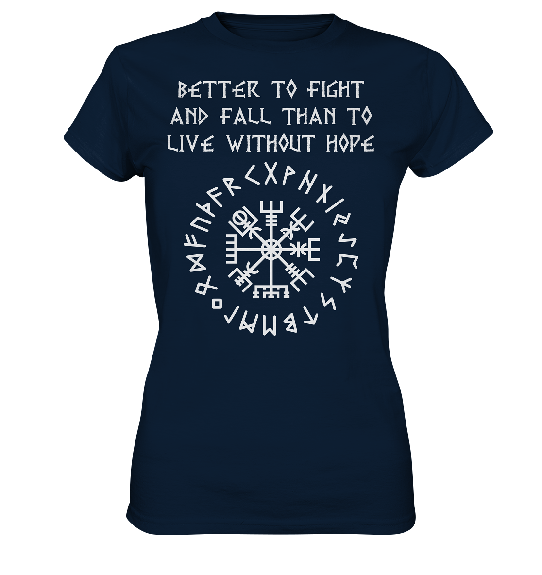 Better to Fight - Damen Shirt - Navy / XS - Lady-Shirts