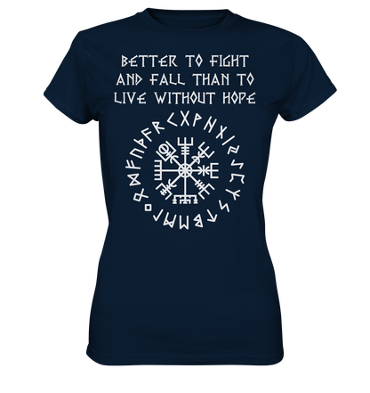 Better to Fight - Damen Shirt - Navy / XS - Lady-Shirts