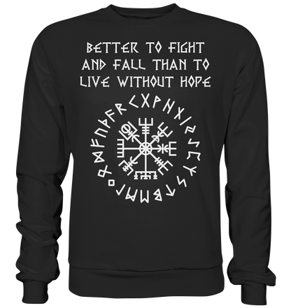 Better to Fight - Unisex Sweatshirt - Deep Black / XS - Sweatshirts