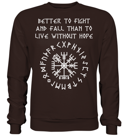 Better to Fight - Unisex Sweatshirt - Hot Chocolate / XS - Sweatshirts