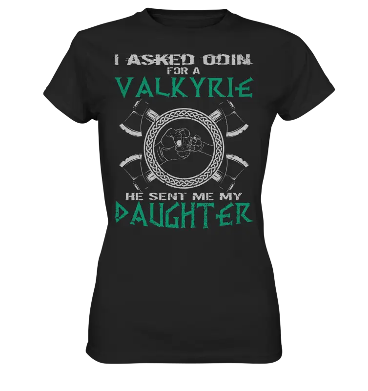 Daughter - Damen Premium Shirt - Black / XS - Lady-Shirts