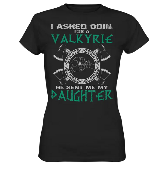 Daughter - Damen Premium Shirt - Black / XS - Lady-Shirts