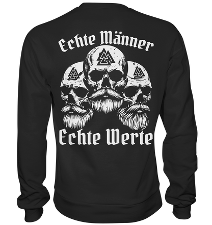 Echte Männer Echte Werte - Unisex Sweatshirt - Sweatshirts