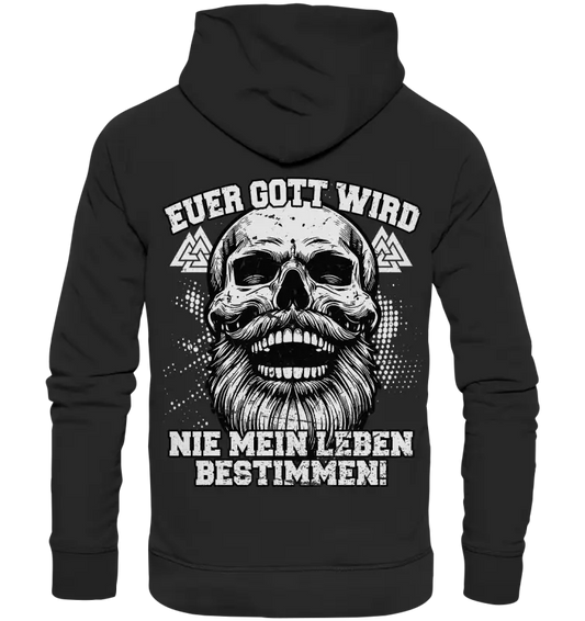 Euer Gott - Organic Basic Hoodie - Donnerwolf