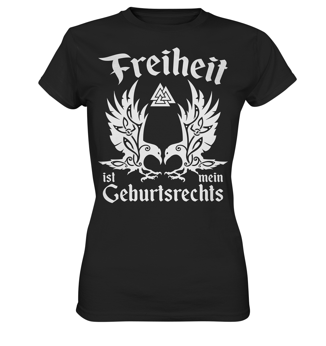 Freiheit - Damen Shirt - Black / XS - Lady-Shirts