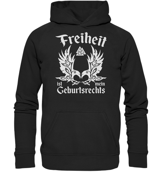 Freiheit - Unisex Hoodie - Deep Black / XS - Hoodies