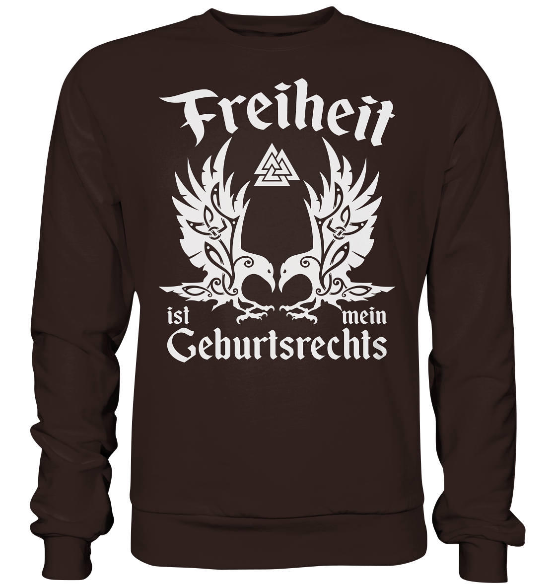 Freiheit - Basic Sweatshirt - Hot Chocolate / XS - Sweatshirts