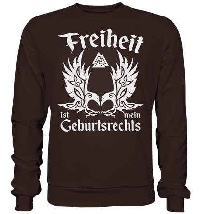 Freiheit - Basic Sweatshirt - Hot Chocolate / XS - Sweatshirts